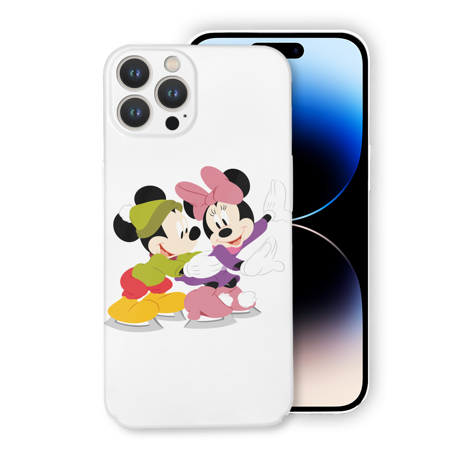 （画像用） ミッキーマウス Mickey Mouse 【iPhone 14シリーズ対応】ハードケース